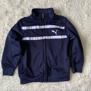 PUMA | Navy Blue Lightweight Zip Up